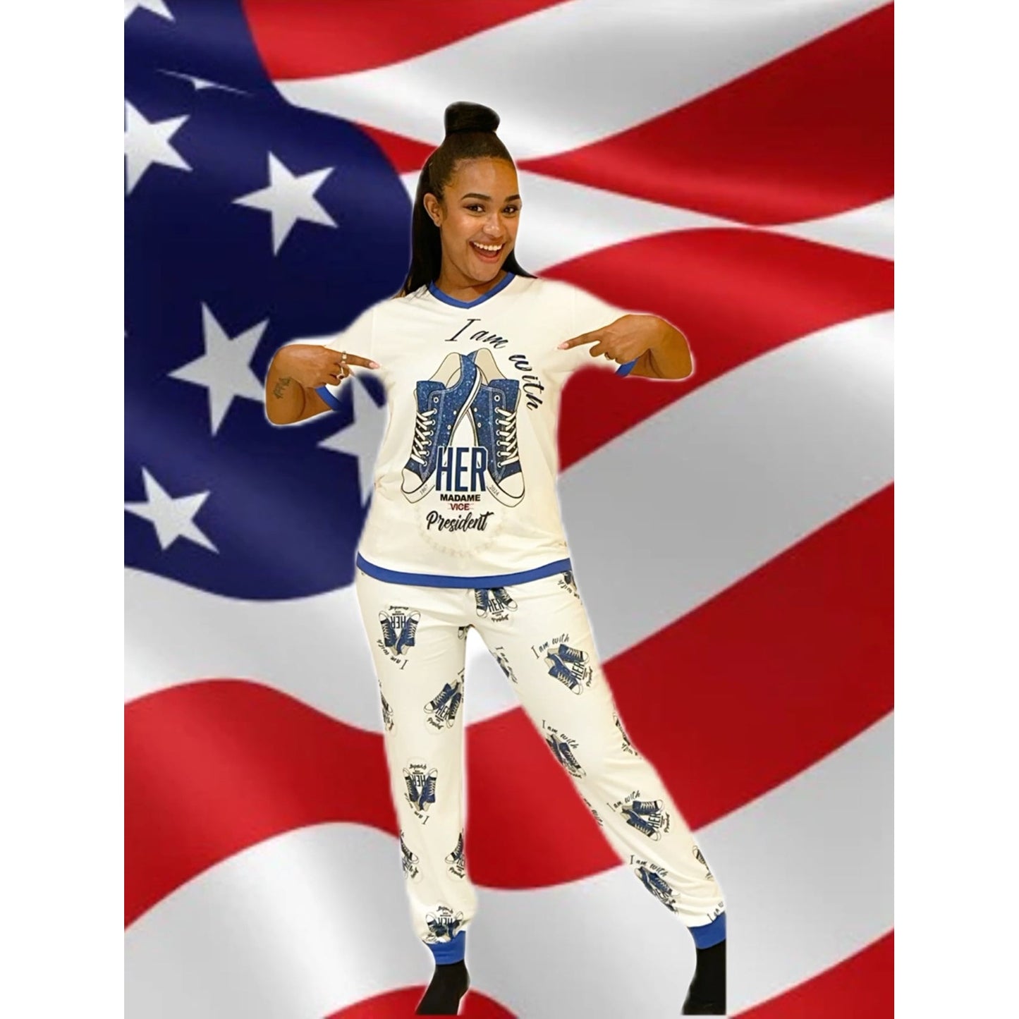 Kamala Harris PJs- I'm With Her! Women