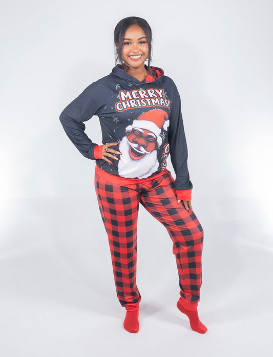 Santa Baby-Woman-Featuring Jolly Black Santa **Pre Order**