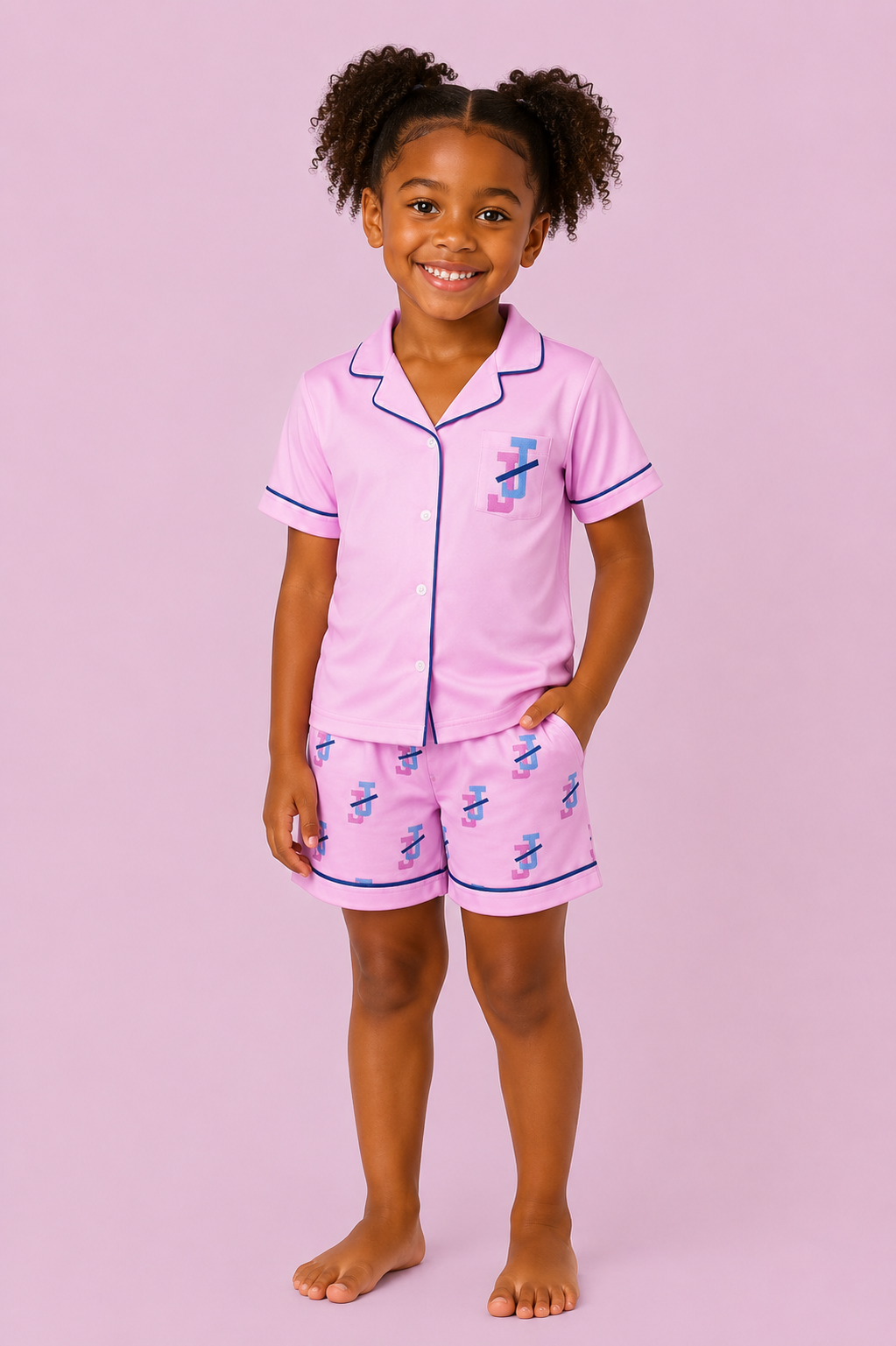 Official Jack and Jill Little Girls Bamboo Set