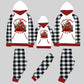 Christmas Crew Black and White PJs - Women