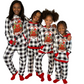 Christmas Crew Black and White PJs - Children Unisex