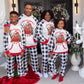 Christmas Crew Black and White PJs - Men