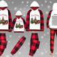 It's an HBCU Christmas! w/listing of all HBCU on the back of PJs-Women