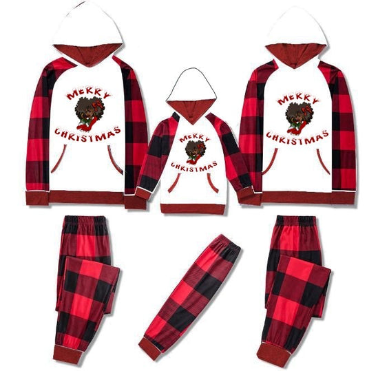 Mrs. Claus PJs Red and White- Child