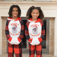 Santa Baby PJs Red and White - Child Unisex