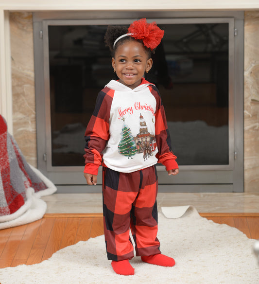 It's an HBCU Christmas! w/listing of all HBCU on the back of PJs-Children