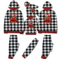 Christmas Crew Black and White PJs - Children Unisex