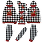 Christmas Crew Black and White PJs - Women