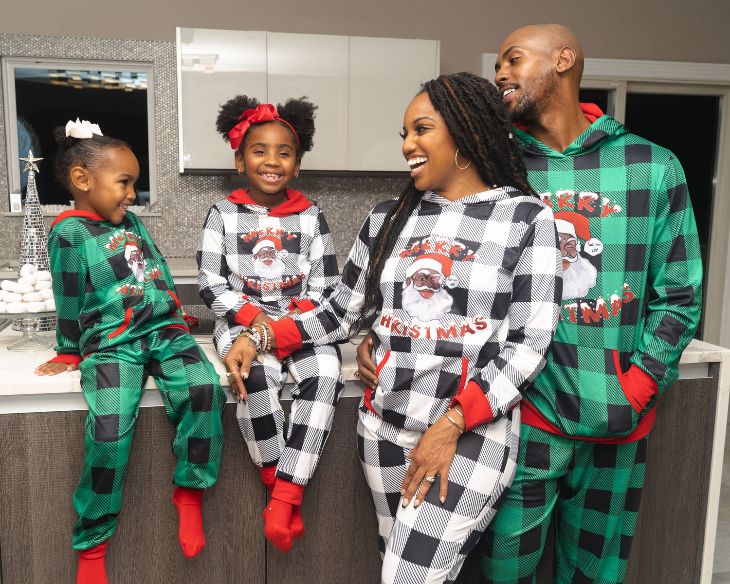 Christmas Crew 2022 Family Pajamas For Christmas - Holli Pajama Set