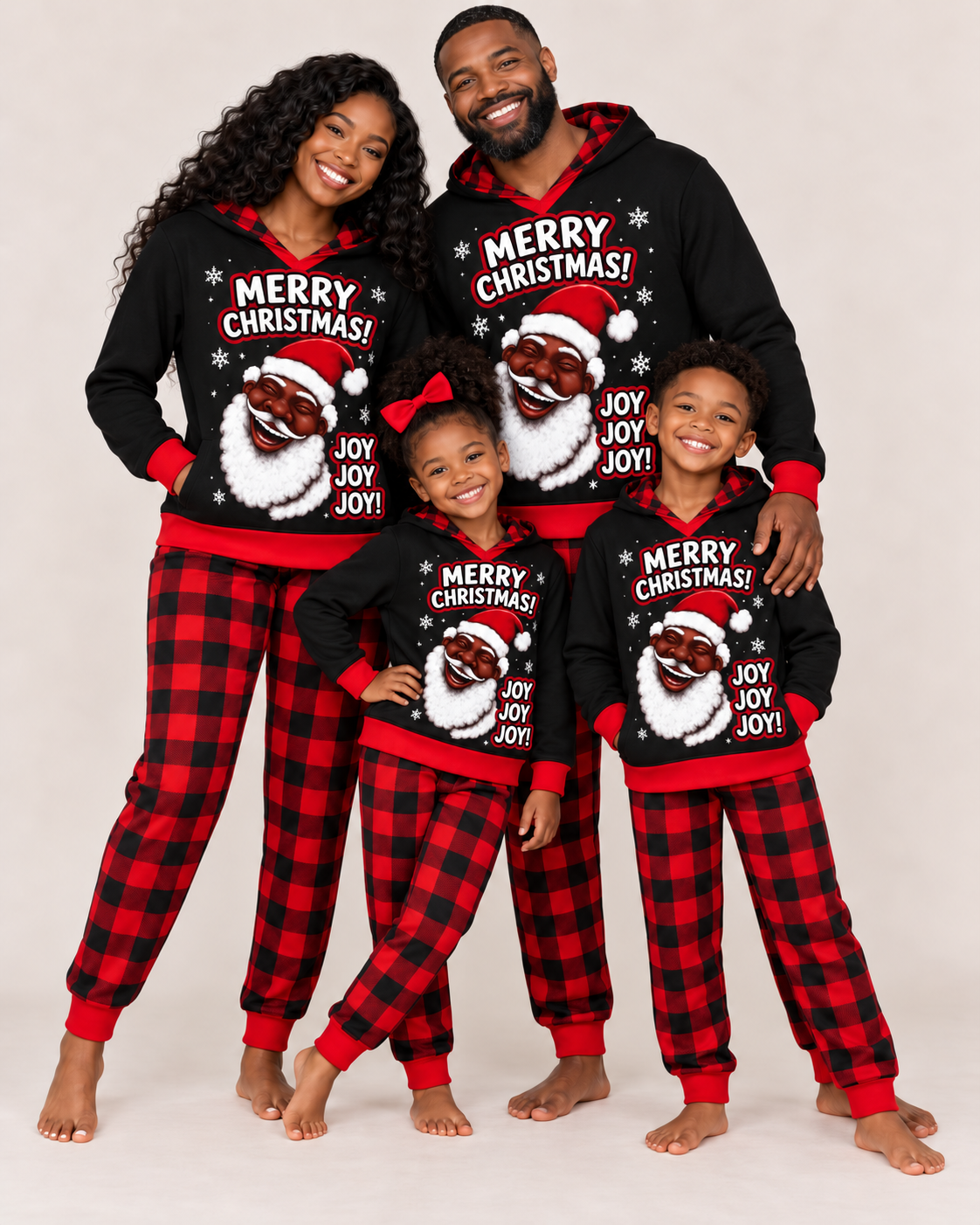 Santa Baby-featuring a Jolly Black Santa! Children-Unisex-Pre Order