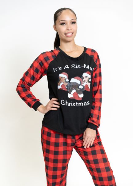 Sis-Mas Christmas PJs - Adult – PJs For the Culture